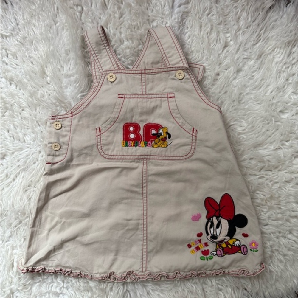 Disney Beige Kids Overall Dress